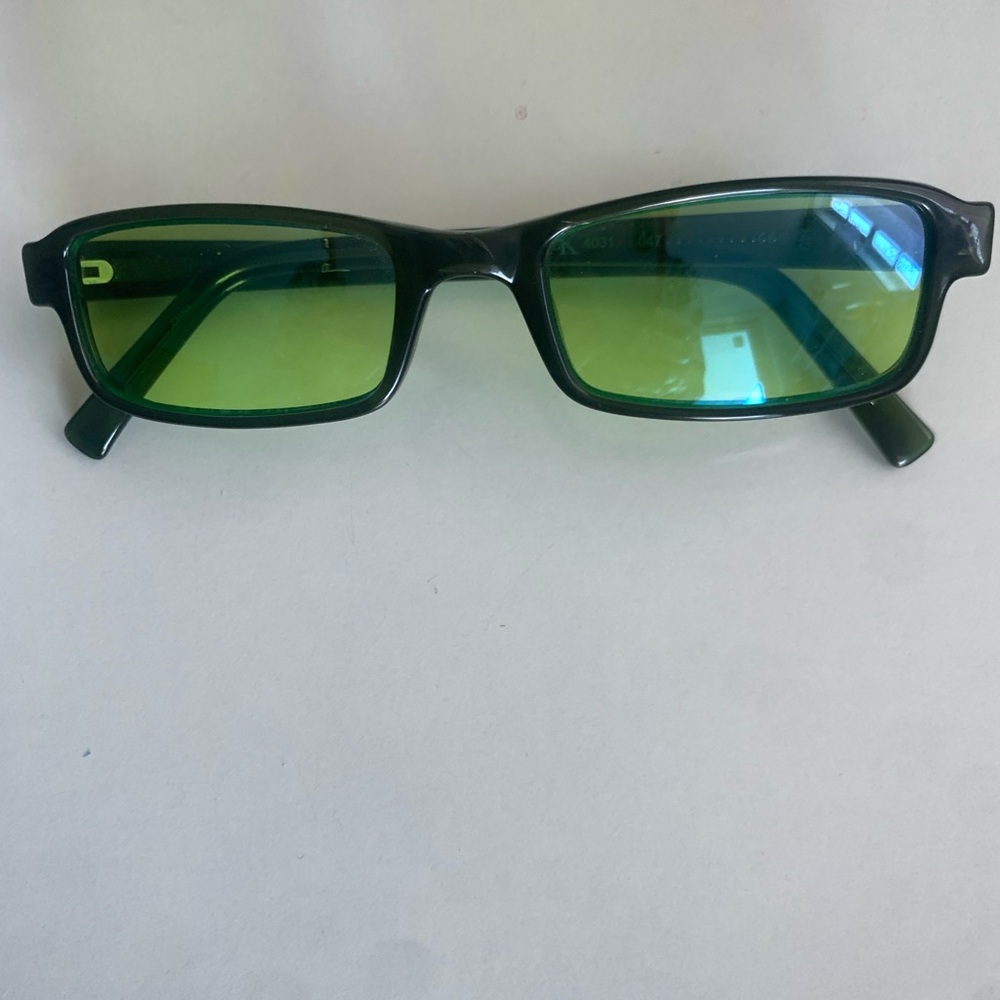 Calvin Klein Green Sunglasses